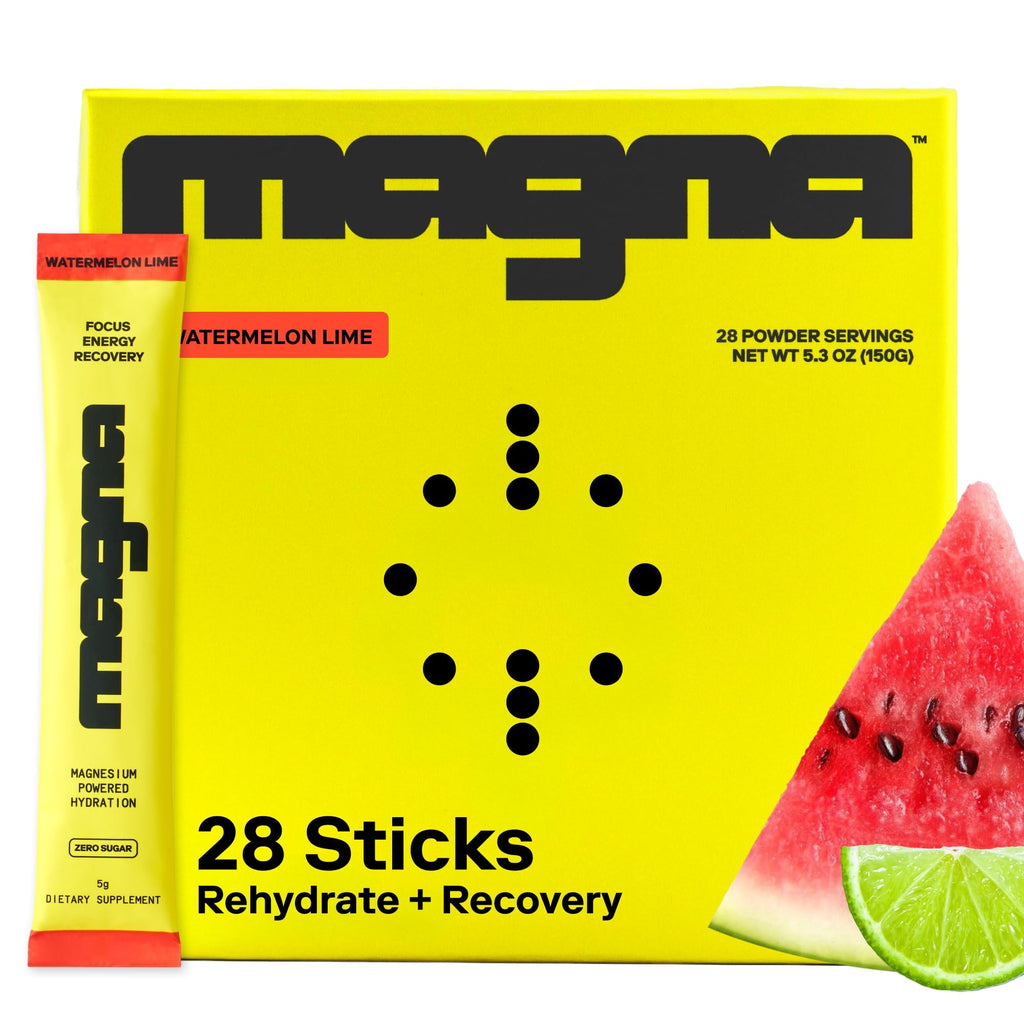 MAGNA Electrolytes Powder Drink for Hydration (28 Serving, Watermelon Lime)