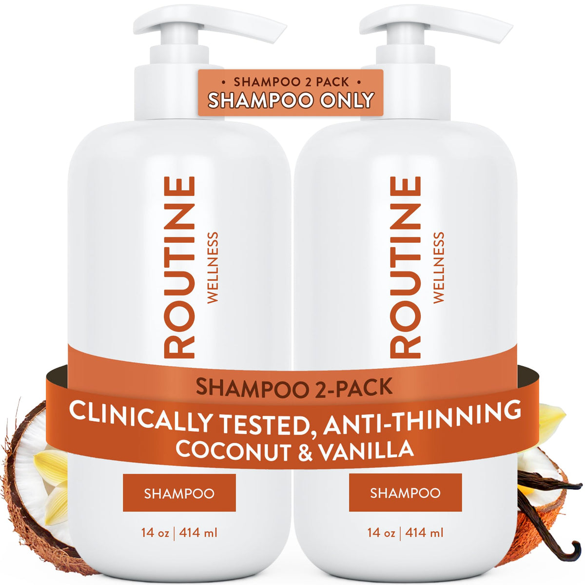 Routine Wellness Anti-Thinning Volumizing Shampoo - Rose Hips