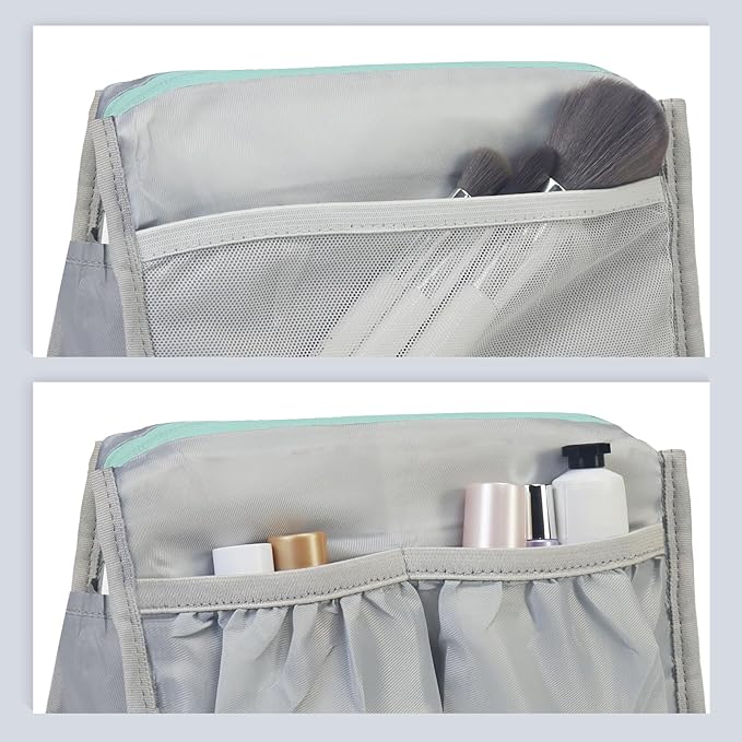 Aosbos Small Makeup Pouch, Travel Cosmetic Bags for Women,Travel Pouch