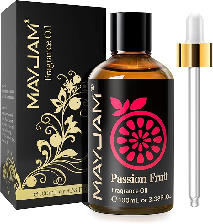 MAYJAM Passion Fruit Fragrance Oil Essential Oils for Diffusers, 3.38FL.OZ