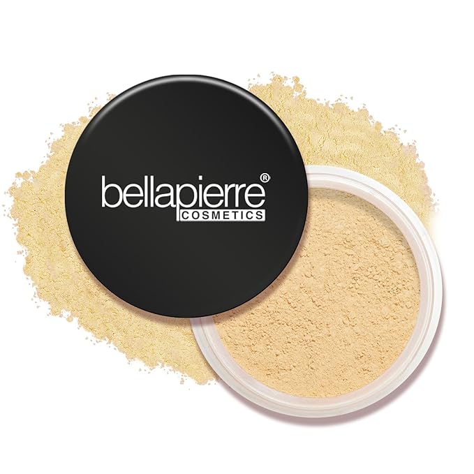 bellapierre Mineral Foundation SPF 15 - Loose Powder Foundation, Full Coverage Mineral Makeup with Matte Finish, Vegan, Cruelty Free, Hypoallergenic, Oil Free, Talc Free, 0.32 oz - Ivory