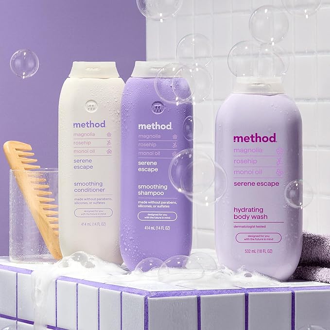 method Smoothing Shampoo, Serene Escape, 14 fl oz