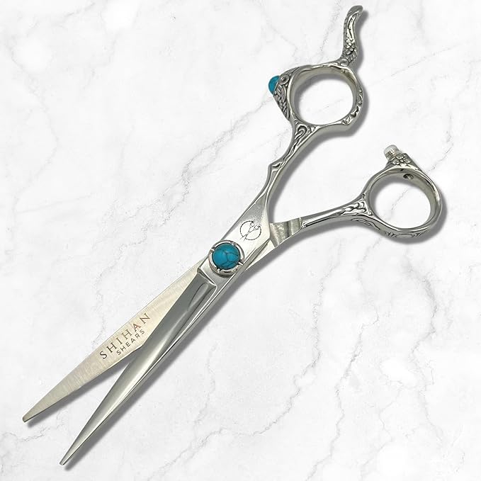 Shihan Shears 6" Hair Shears - VG-10 Japanese Steel - Professional Grade for Stylists and Barbers - Zen Scissors Line (Cutting)