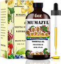 Passion Fruit Essential Oil, Passion Fruit Oil 4 Fl Oz 120ML for Diffuser Humidifier Yoga Cleaning DIY Candle Soap Making MUMAZYL Essential Oils