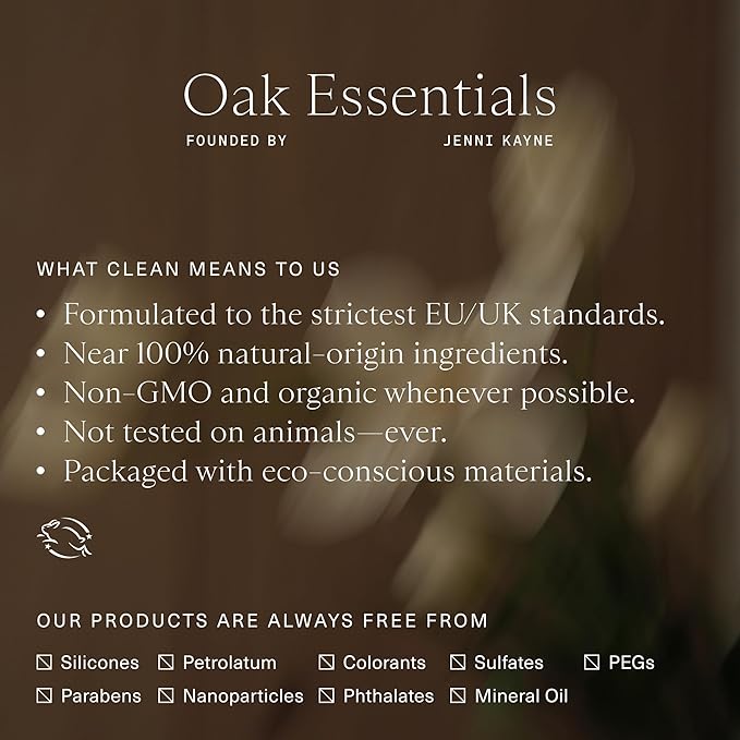 Oak Essentials Firming Plant Peptide Serum, Peptide Face Serum, 1 fl oz