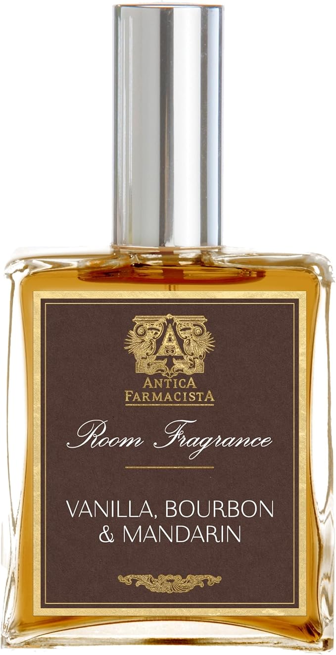 Antica Farmacista Room Spray - Elegant House Spray - Long-Lasting, Room Fragrance - Luxury Gift for Housewarming - Vanilla, Bourbon & Mandarin, 3.4 fl oz