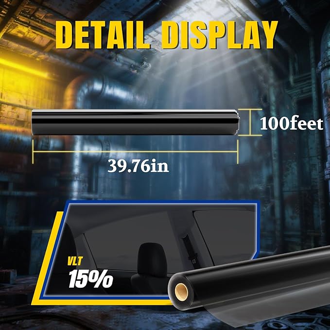 ARANA 15% VLT 40"×100FT Ceramic Car Window Tint Film