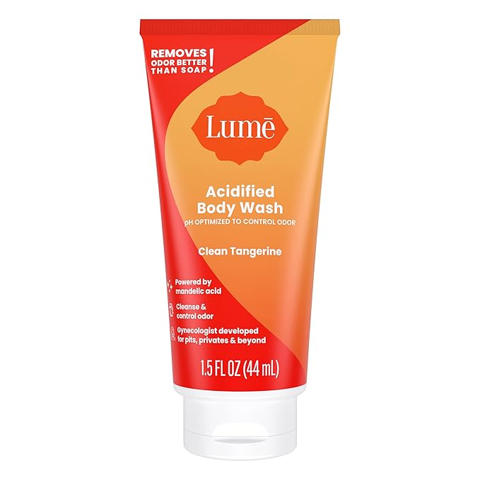 Lume Acidified Body Wash 5 pk Mini Sampler - 1.5 oz (combo scents)