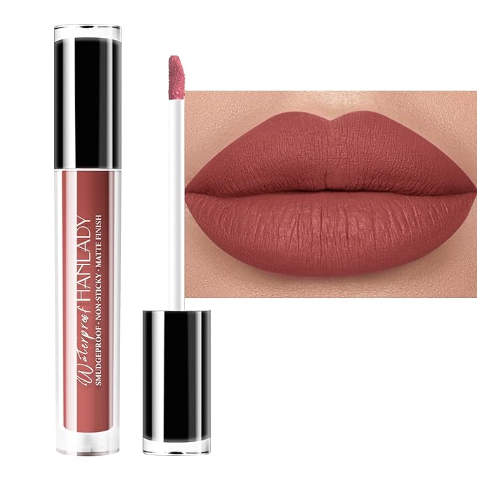 HANLADY Red Lipstick Long Lasting Lipsticks for Women Smudgeproof