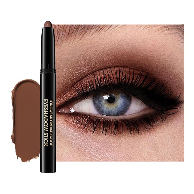 Eyeshadow Stick,Shimmer and Matte Cream Eye Shadow Brightener Sticks