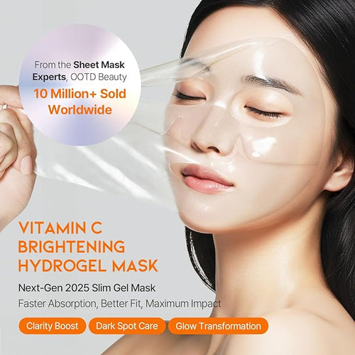 #OOTD Vitamin C Radiant Hydrogel Sheet Mask(5-Pack) | Korean Skincare