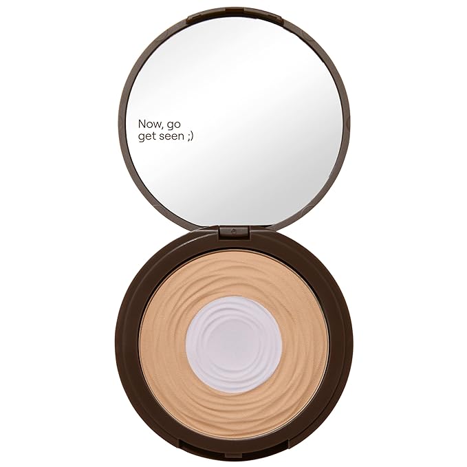 Live Tinted Hueskin Brightening Core Setting Powder, Light, Soft Matte