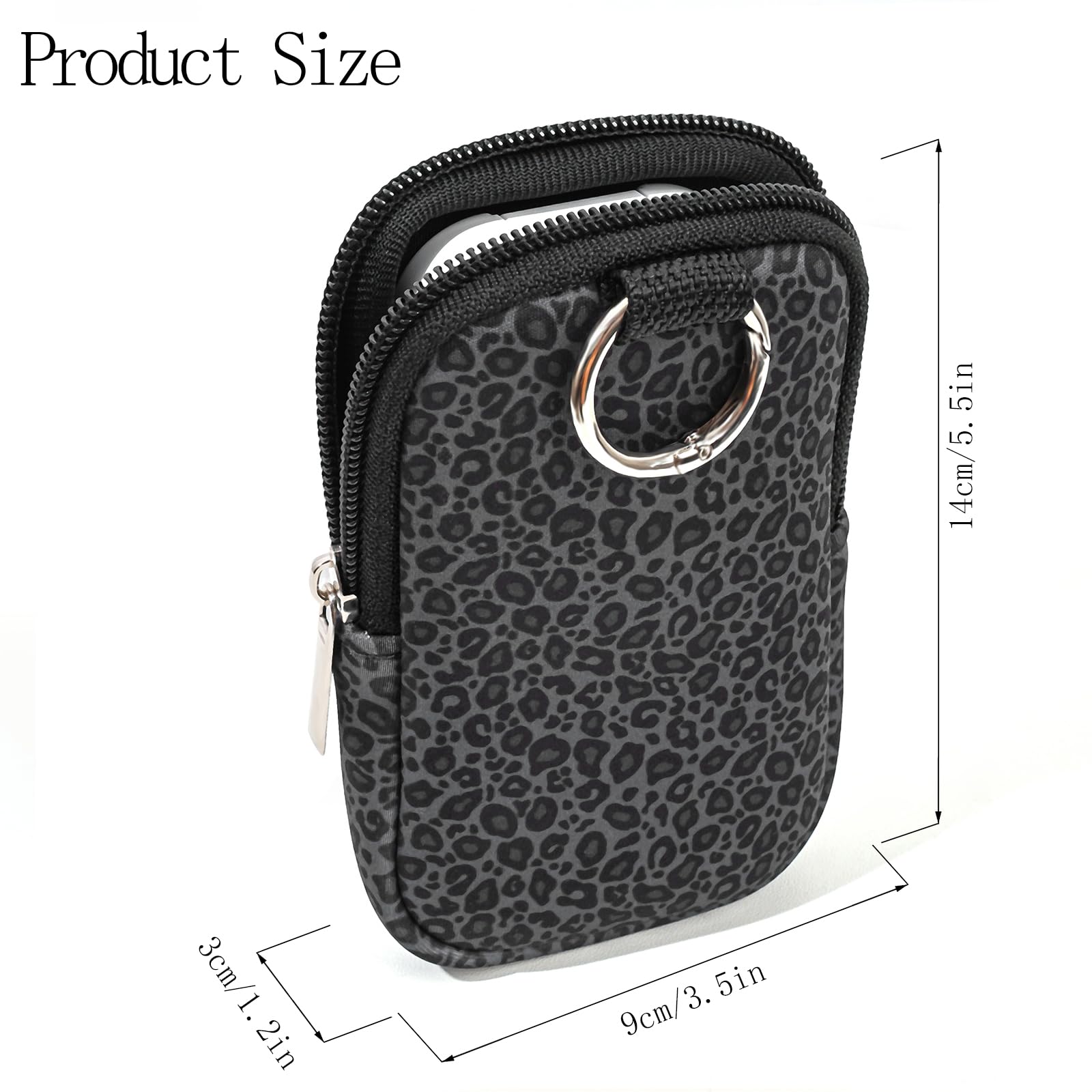COOKOOKY 2 Pack Hand Sanitizer Holder compatible with Touchland