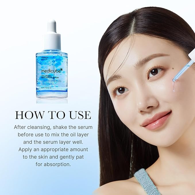 medicube Hyaluronic Multi Peptide PDRN Serum - Lightweight Hydrating Serum