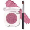 QIUFSSE Glitter Eyeshadow,Bright Purple Single Eyeshadow (08 Glam Rock