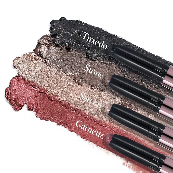 Girlactik Shadow Stick – Long-Wearing Cream Eyeshadow Stick, Blendable & Smudge-Resistant Eye Makeup – Vegan, Cruelty-Free, Easy One-Swipe Application (Stone)