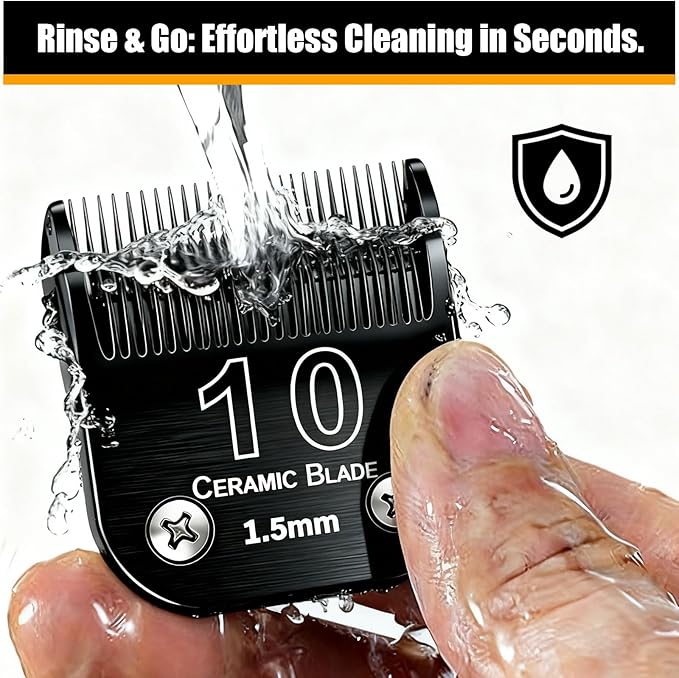 Dog Grooming Clipper Blades Replacement Compatible with Andis Dog Clippers