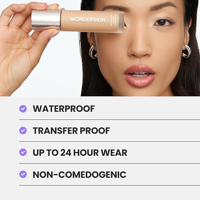 Wonderskin Serum Foundation - Hyper Bond All-Day Stay Waterproof Makeup