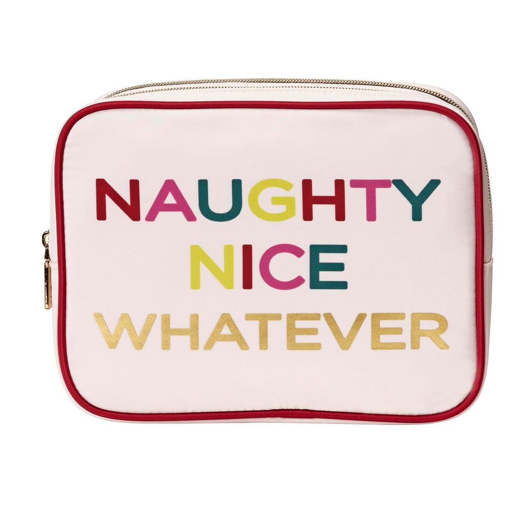 Conair Travel Double Zip Organizer - Toiletry Bag - Makeup Bag - Travel Makeup Bag - Makeup Organizer - Gifts for women - Light Pink