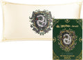 Kitsch & Harry Potter Satin Pillowcase W/Zipper - Size 19x36, Slytherin