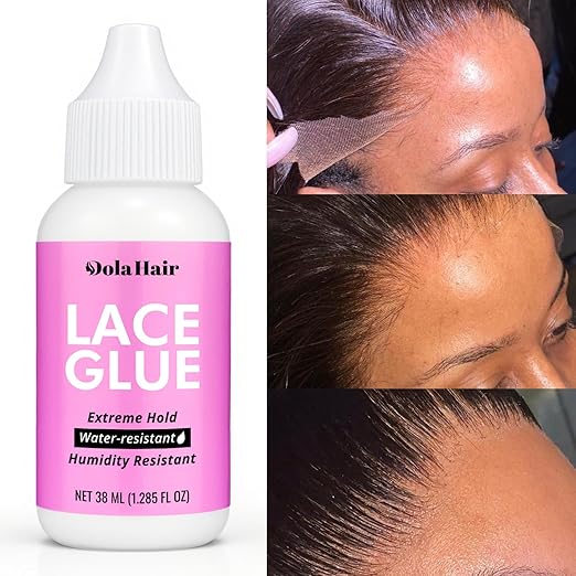 Dolahair Lace Glue Kit Wig Installation Kit & Melting Spray (Dark Brown)