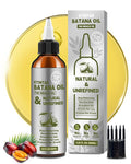 Ktintar 100% Natural Raw Batana Oil for Hair Growth, Dr Sebi Hair Growth Oil From Honduras, Thicker & Stronger Hair, Prevents Hair Loss, Eliminates Split Ends 8.46 Fl Oz (Pack of 1)