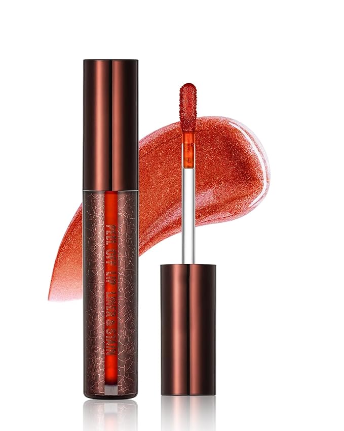 Peel Off Lip Liner Stain, Long Lasting Waterproof Lip Tint Stain Peel Off