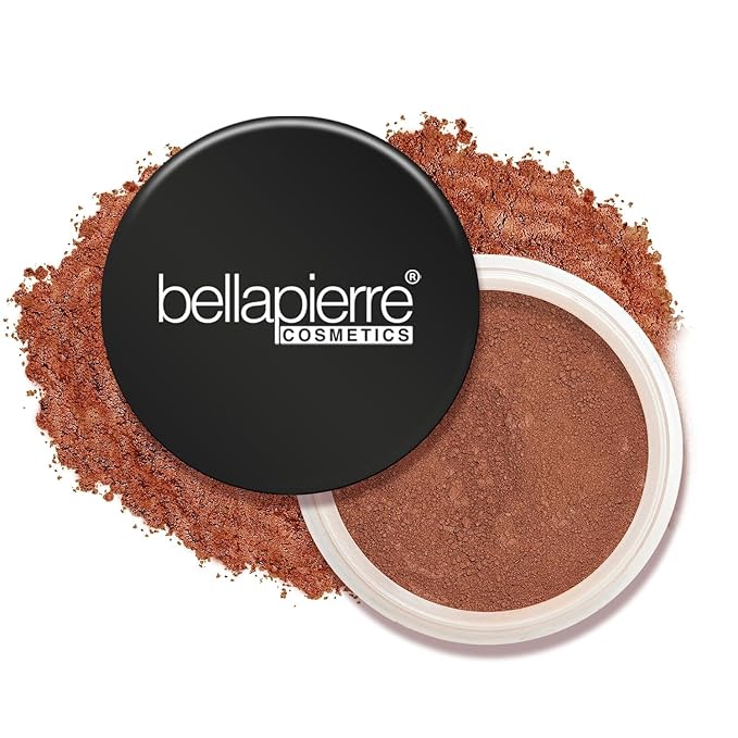 bellapierre Mineral Foundation SPF 15 - Loose Powder Foundation, Full Coverage Mineral Makeup with Matte Finish, Vegan, Cruelty Free, Hypoallergenic, Oil Free, Talc Free, 0.32 oz - Double Cocoa