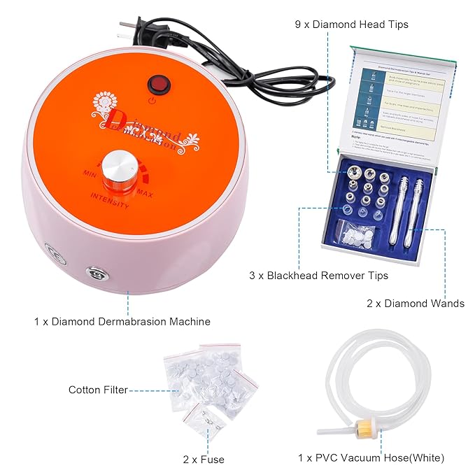 AIMENGXI Diamond Microdermabrasion Machine Professional Dermabrasion Machine Facial Care Salon Equipment for Vacuum Blackhead Removal