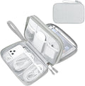 FYY Electronic Organizer, Travel Tech Pouch Bag, Large, Grey