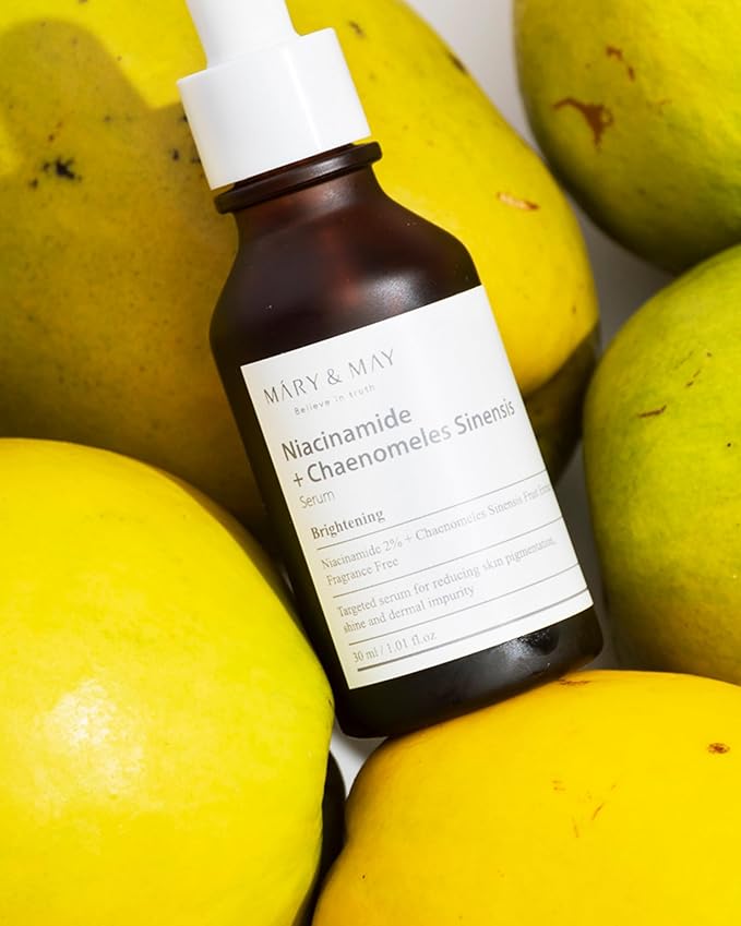 Mary&May Niacinamide 2% + Quince 93% Face Serum, Minimalist 1.01 fl.oz