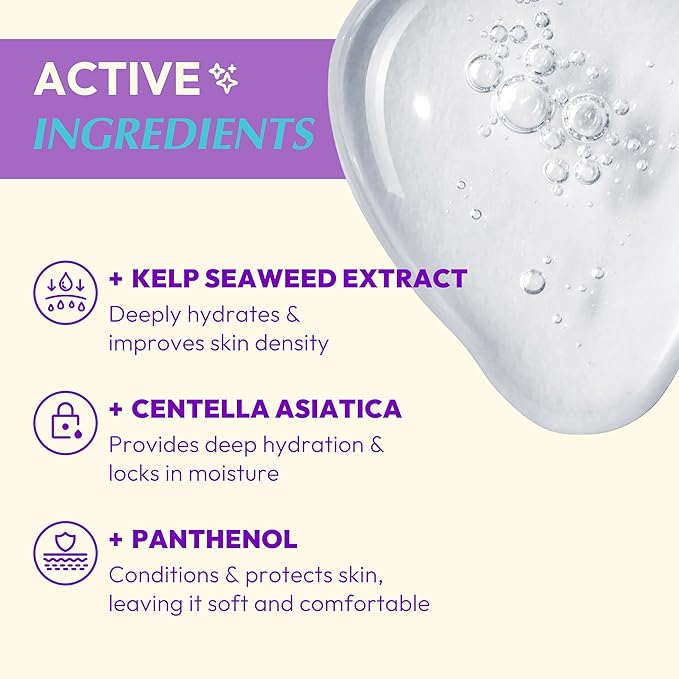HYAAH Synergy Mask Pad - Korean Face Toner Pads with Kelp Seaweed Extract, Cica, Panthenol and Ectoin - Calming, Hydrating, Pore Refining - Soft Cotton Pad for Sensitive Skin, 60 Pads