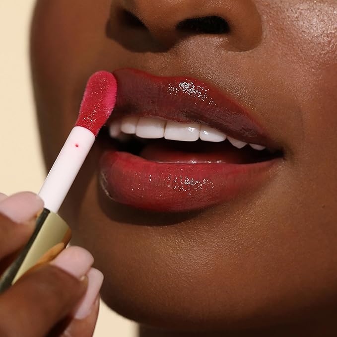 Milani Fruit Fetish Lip Oil, Tinted Hydrating Lip Gloss - Strawberry Melon