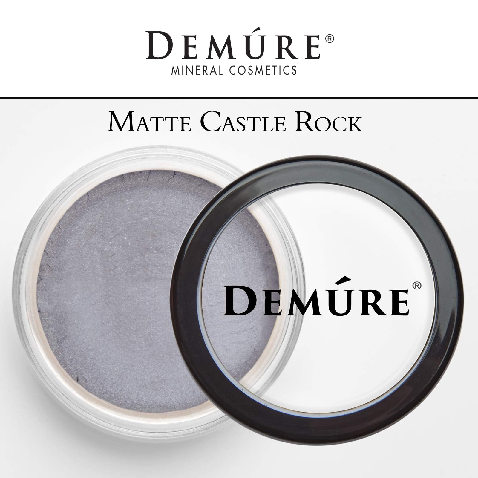 Demure Mineral Make Up Eye Shadow (Castle Rock), Matte Eyeshadow, Loose Powder, Eye Makeup, Professional Makeup