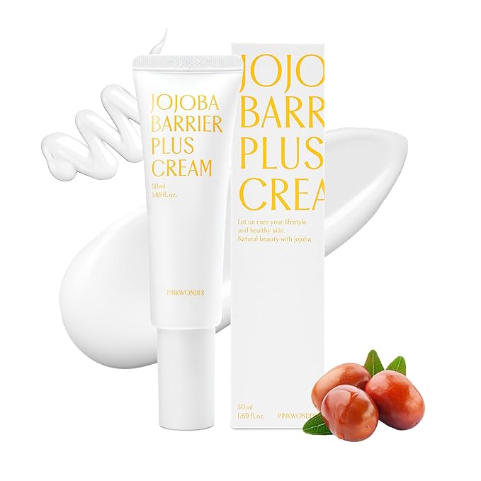 PINKWONDER Jojoba Barrier Repair Cream for Dry & Sensitive Skin 1.69oz