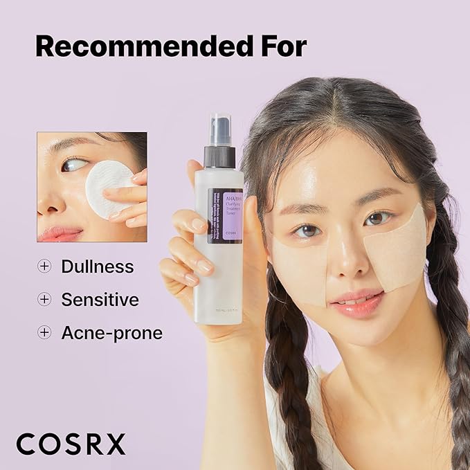 COSRX AHA/BHA Treatment Toner for Whiteheads & Clogged Pores, 5.07 fl.oz