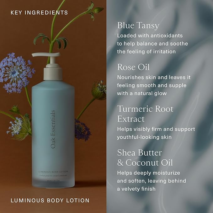 Oak Essentials Travel Luminous Body Lotion, 1.33 fl oz