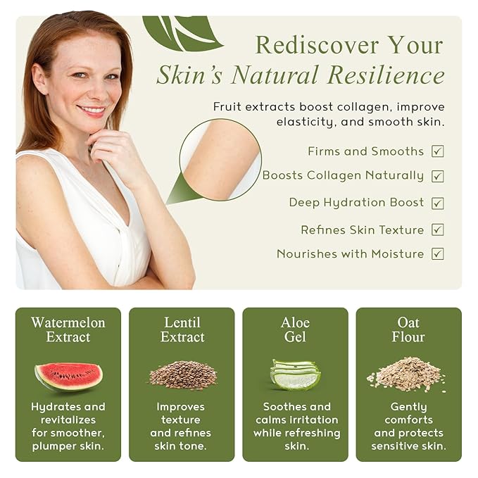 Retinol Body Moisturizer for Crepey Skin, Firming Cream, 4 Oz