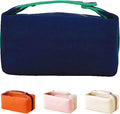 Fammart Travel Makeup Bag, Waterproof Canvas Cosmetic Bag Make Up Organizer Case for Women, Large Toiletry Bag Skincare Pouch for Toiletries Accessories Brushes