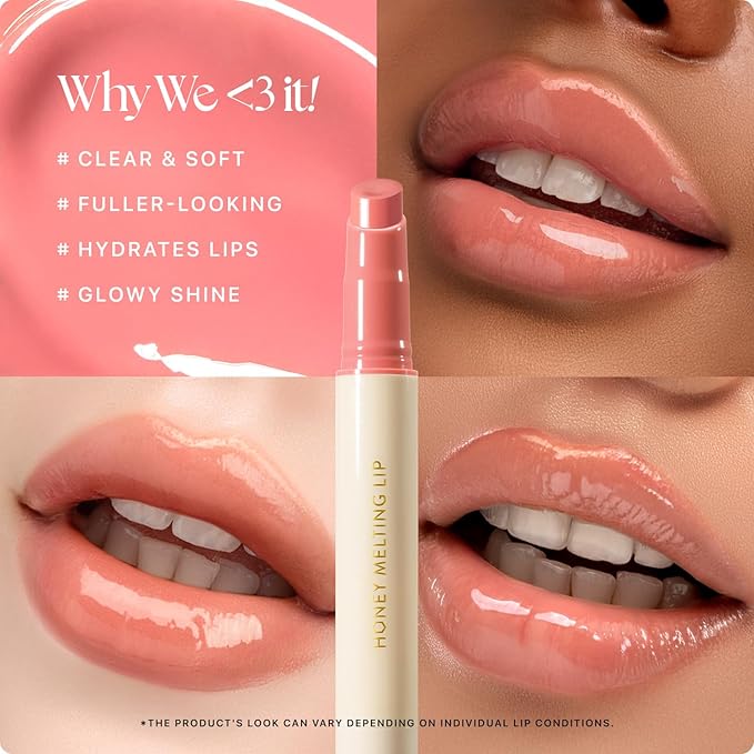 Nature Republic HONEY MELTING LIP (02 FIG) | SOFT LIP STICK, Hydrating Gloss, Moisturizing balms, Sheer tint, Shine & Nude, Glowy Finish, korean make up