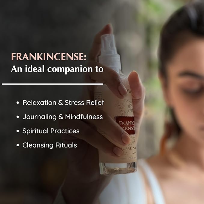 Frankincense Natural Resin Air Freshener Spray, 100ml, Aromafume