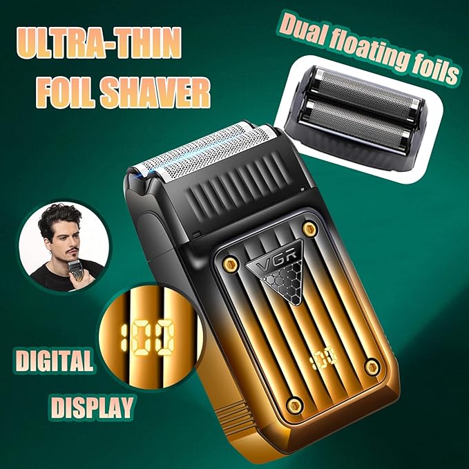 VGR 644 Professional Hair Clippers for Men with Trimmer Electric Shavers