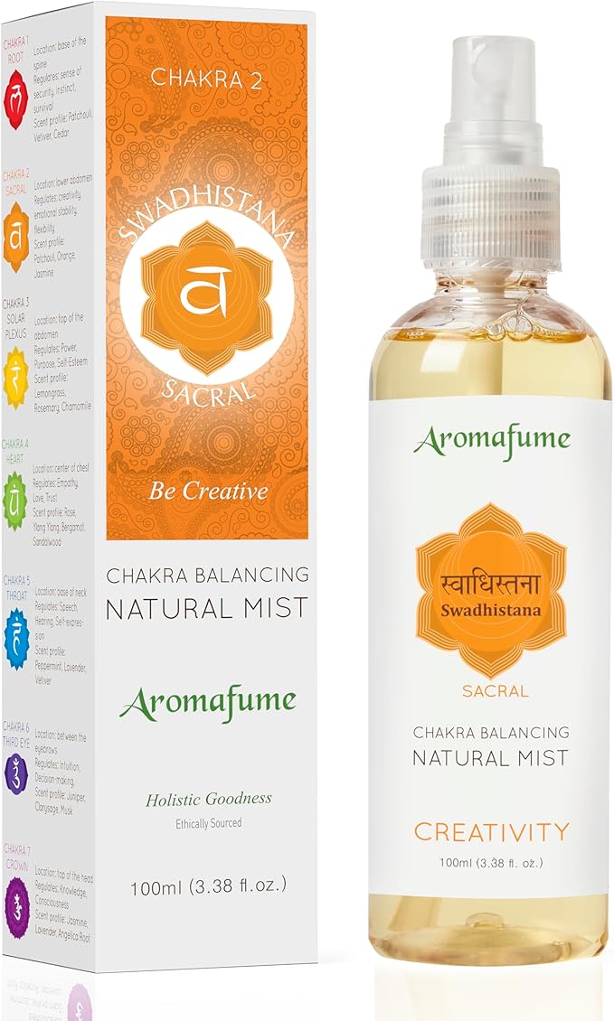 Aromafume Orange & Jasmine Chakra Air Freshener Spray 100ml