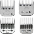 Replacement Ceramic Blades Set,Compatible with Oster 76,Andis,Wahl KM10