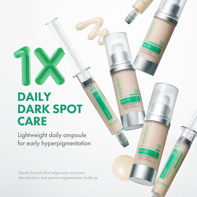 Easydew DW-EGF Melatoning Ampoule 1X - Dark Spot Serum (Bottle 1.01 fl oz)