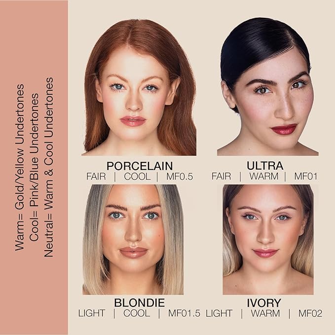 bellapierre Mineral Foundation SPF 15 - Loose Powder Foundation, Full Coverage Mineral Makeup with Matte Finish, Vegan, Cruelty Free, Hypoallergenic, Oil Free, Talc Free, 0.32 oz - Double Cocoa