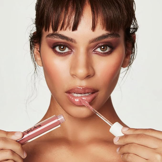 Jillian Dempsey Lip Gloss, Hydrating Plumping High-Shine, Delux Mauve