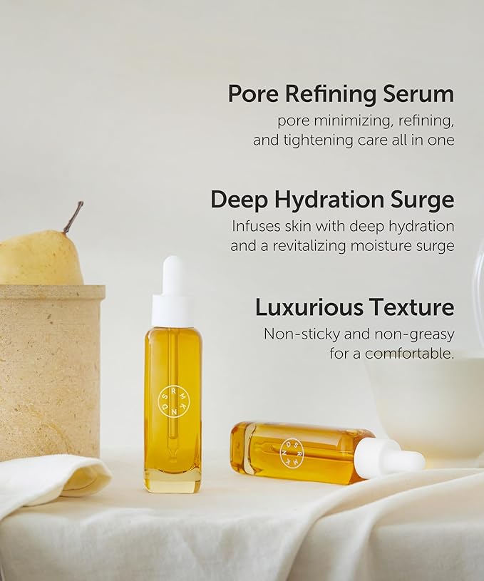 SERUMKIND Yellowmello Drop Serum, Pore Refining with Salicylic Acid, Hydration & Skin Balance, Korean Skincare (1.01 fl oz / 30 ml)