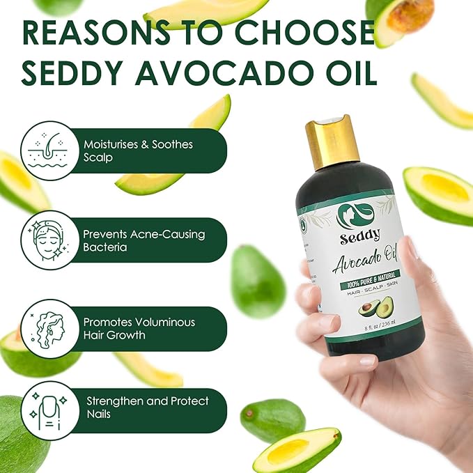 Seddy MCT Fractionated Coconut Oil, Unscented, 8 Fl. Oz