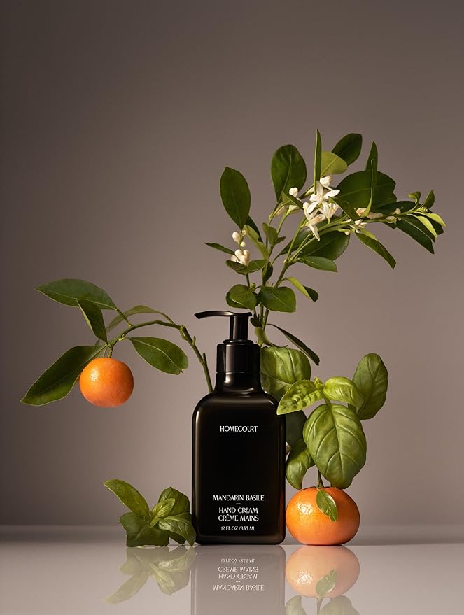 Homecourt by Courteney Cox Hand Cream, Mandarin Basile, 12 fl oz